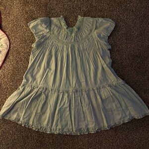 Free People Light sage Mini Dress